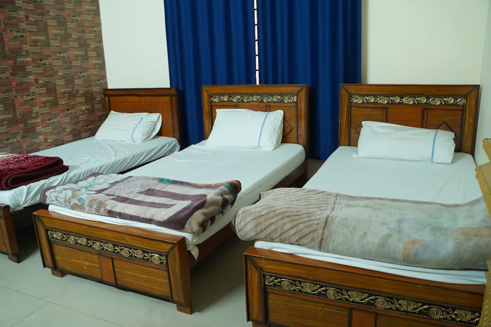 Shared accommodation at the center