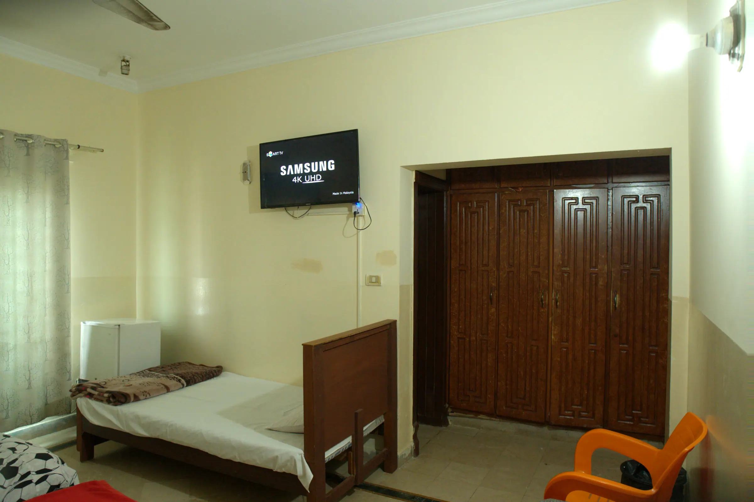 Patient room interior at Islamabad Rehab & Caring Center