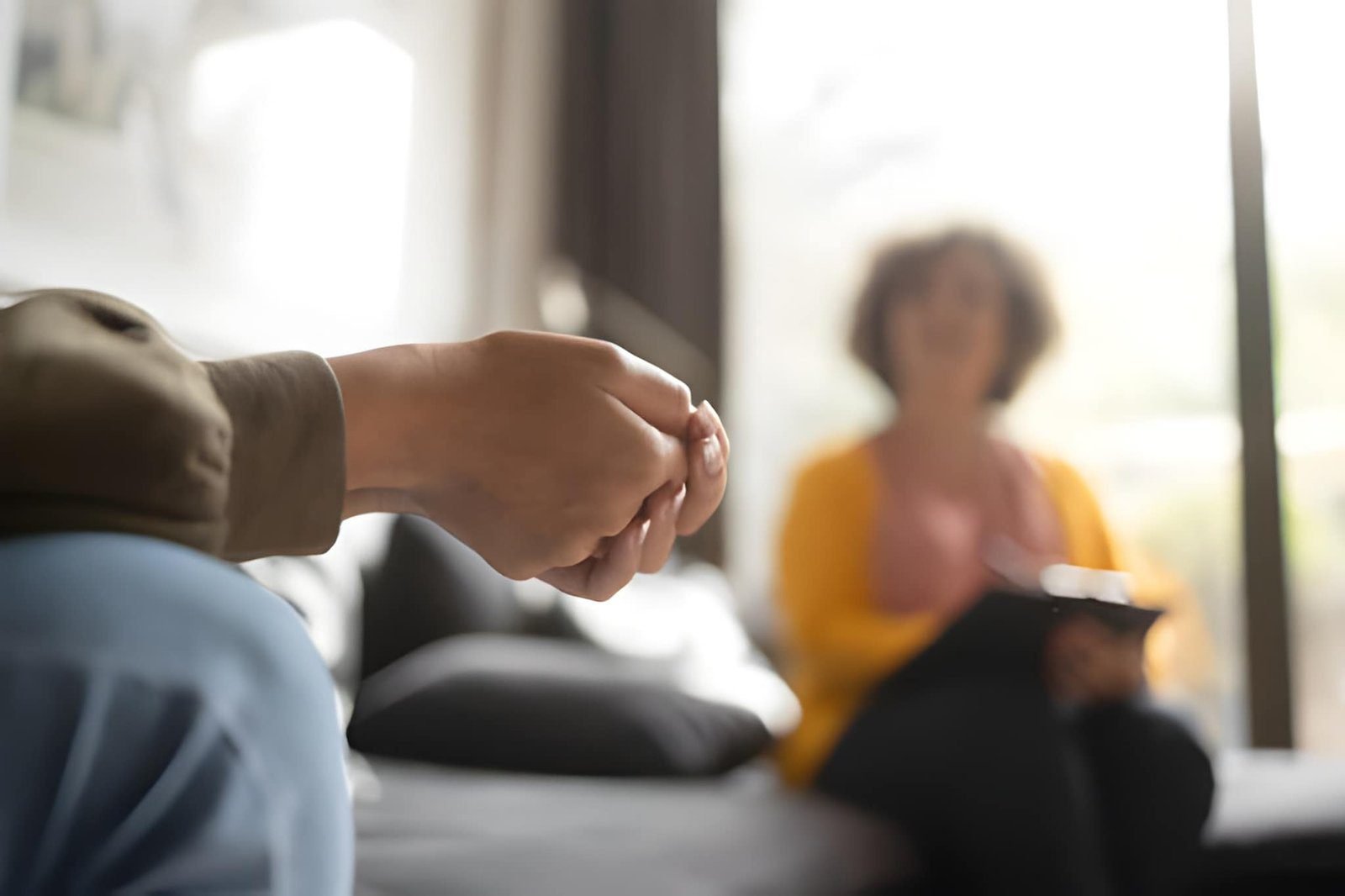 Group therapy and counselling during addiction recovery